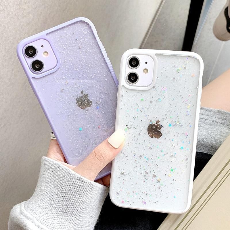 Glitter Star Sequins iPhone Case – Vogueen