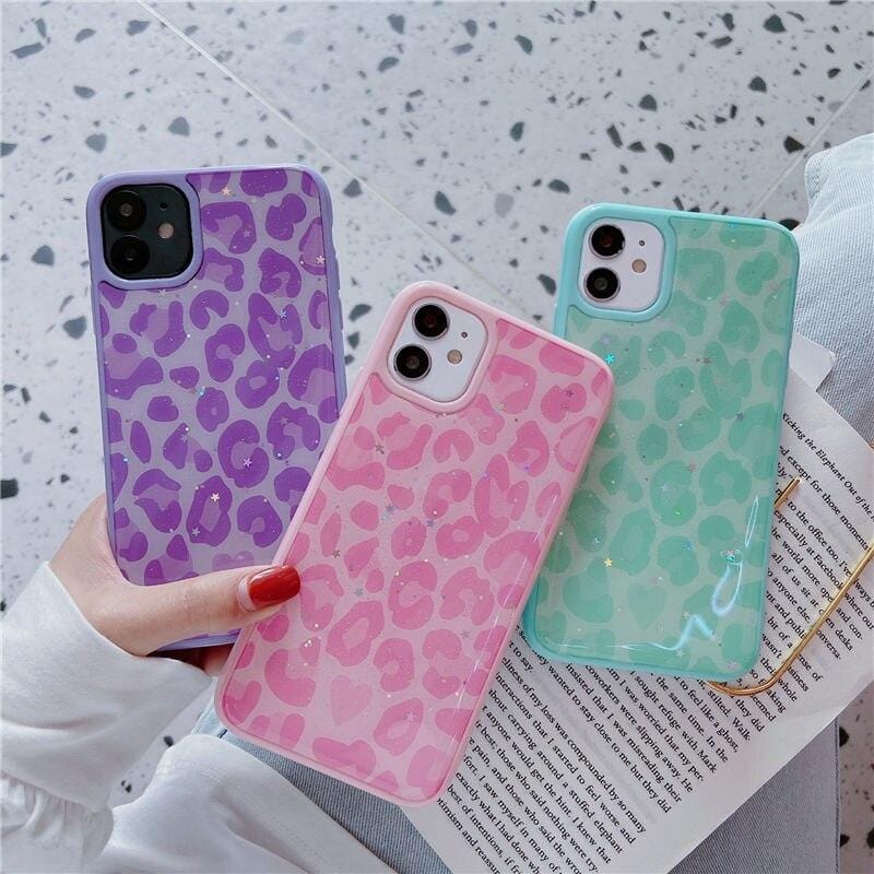 Vogueen Leopard Print iPhone Case