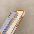 Vogueen Wrist Strap Electroplated Bumper iPhone Case