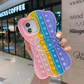 Vogueen for iphone 8 Plus / Butterfly Pop It Fidget iPhone Case