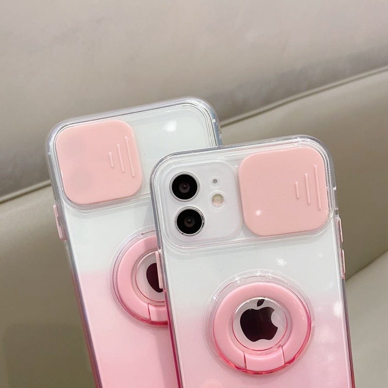 Vogueen Gradient Camera Protection iPhone Case