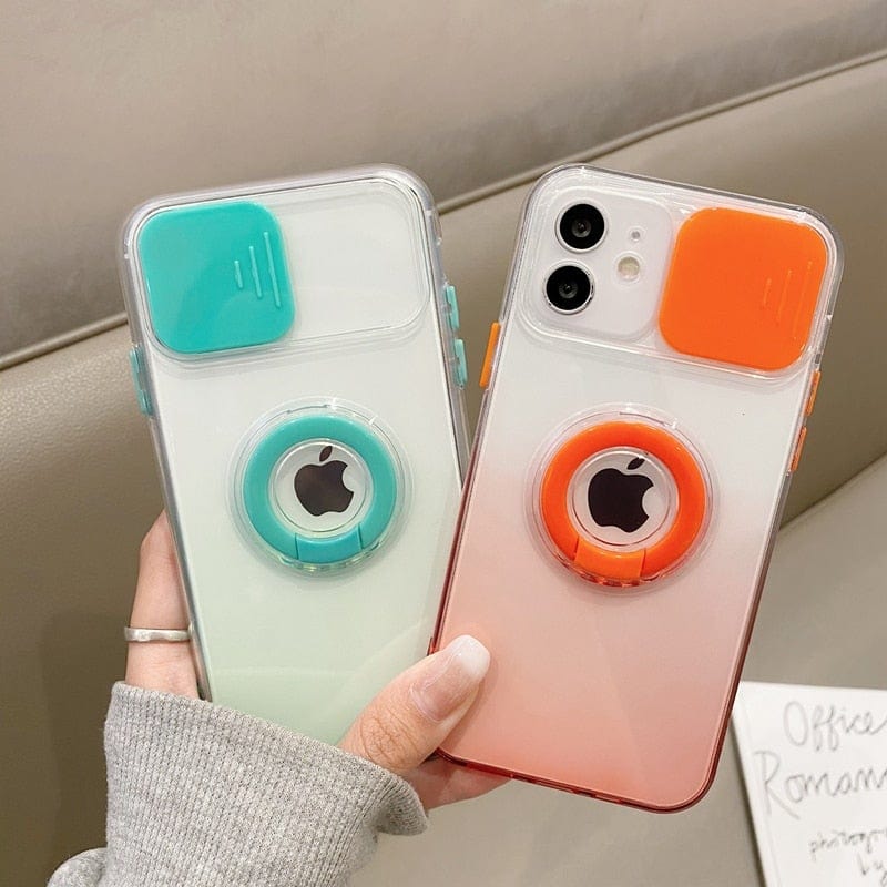 Vogueen Gradient Camera Protection iPhone Case