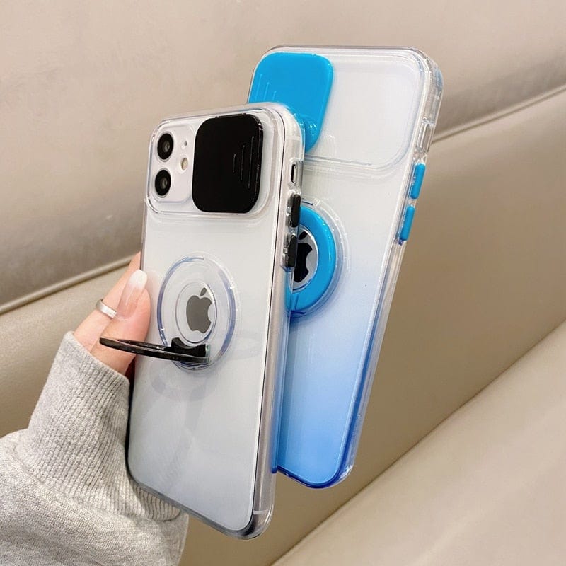 Vogueen Gradient Camera Protection iPhone Case