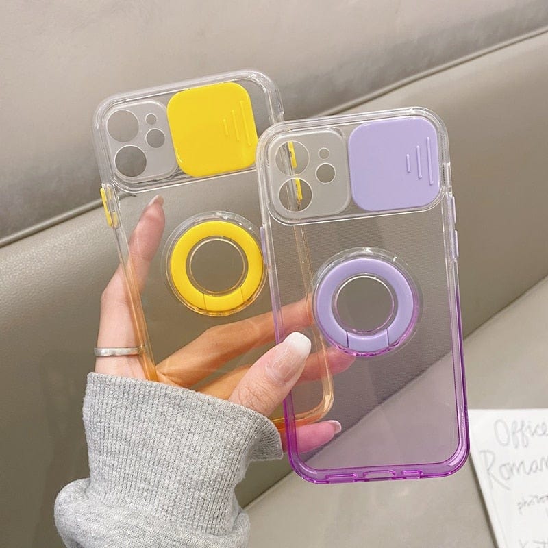 Vogueen Gradient Camera Protection iPhone Case