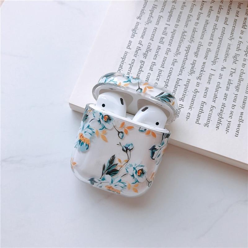 Vogueen for Airpods 1 Watercolor Floral Apple Airpods Case