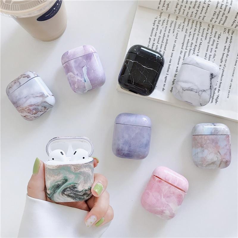 Vogueen Luxury Marble Apple AirPods Case